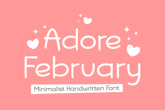 Adore February Font: A Minimalist Handwritten Typeface for Web Design