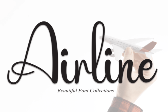 Airline Font: A Handwritten Typeface for Modern Web Design