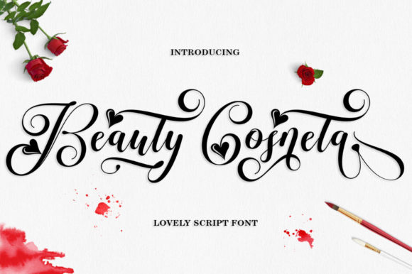 Beauty Cosneta: A Script Font for Elegant Web Design