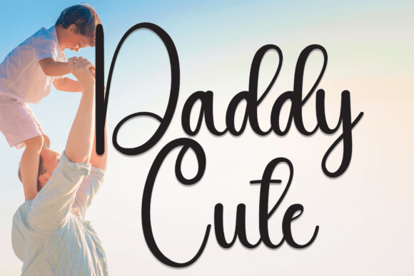 Daddy Cute: A Handwritten Font That Elevates Editorial Design