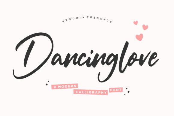 Dancinglove: A Handwritten Font That Brings Your Creations to Life