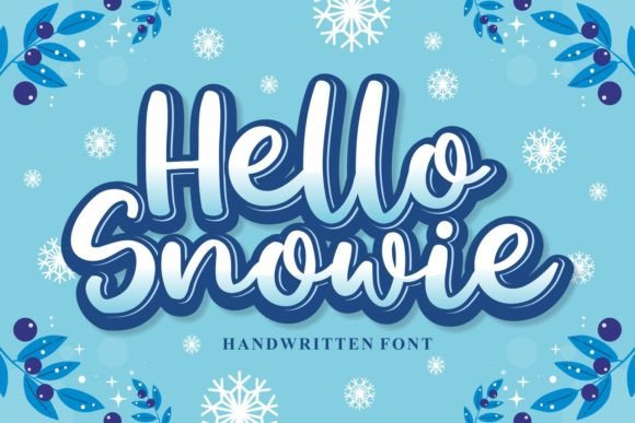 Hello Snowie Font: A Simple Typeface That Elevates Brand Design