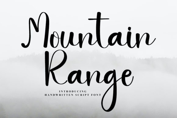 Mountain Range Font: Elevate Your Campaign Typography