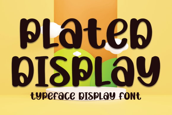 Plated Display Font Adds a Joyful Touch to Web Typography
