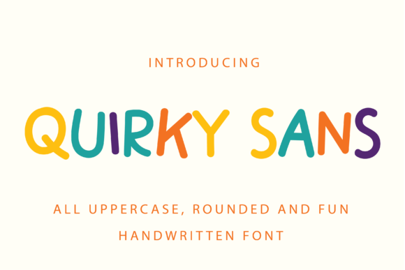 Quirky Sans: A Playful Font for Your Creative Brand