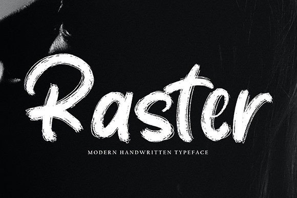 Raster: A Handwritten Font That Adds Personality to Campaigns