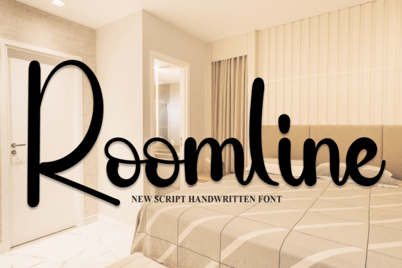 Roomline: A Handwritten Font for Editorial Elegance