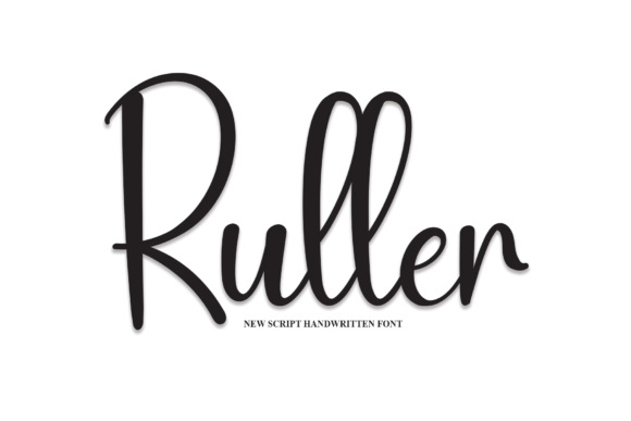 Ruller Font: A Script Amp for Memorable Brand Content
