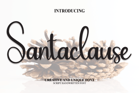 Santaclause Font: A Charming Script for Makers and Designers