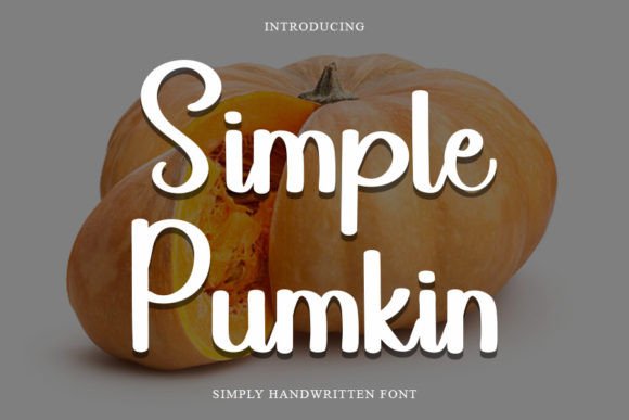 Simple Pumkin Font Review: A Quirky Handwritten Typeface for Branding