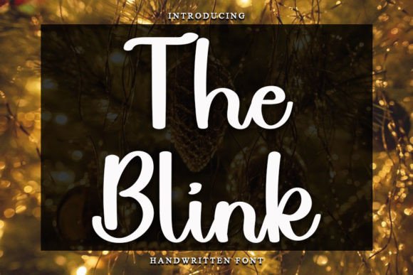 The Blink Font: A Simple Touch of Elegance for Your Brand