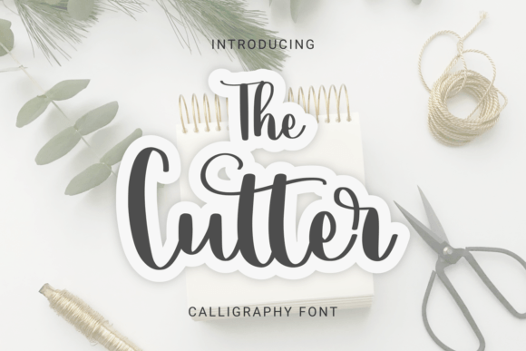 The Cutter Font: A Script Amp for Stronger Brand Expression