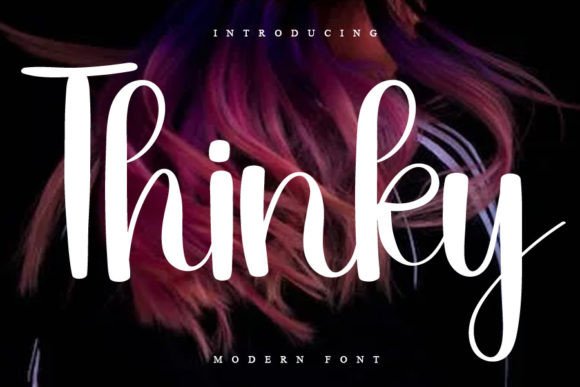 Thinky Font: A Charming Typeface for Digital Design