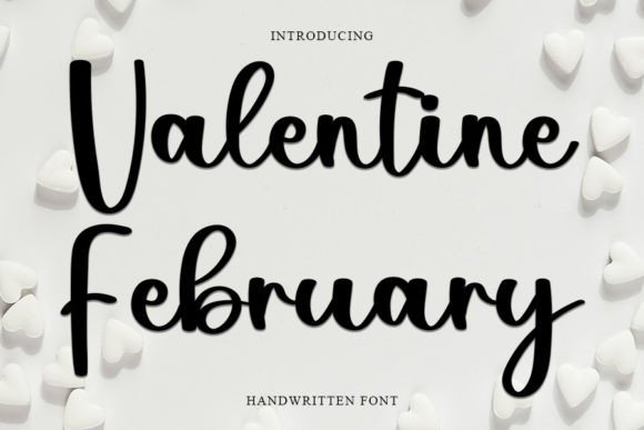 Valentine February Font Review: A Handwritten Typeface for Editorial Elegance