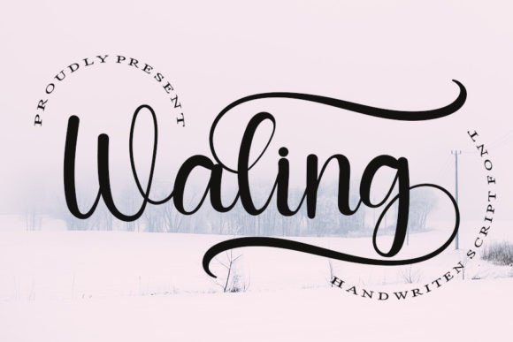 Waling Font Review: A Handwritten Typeface with Timeless Elegance