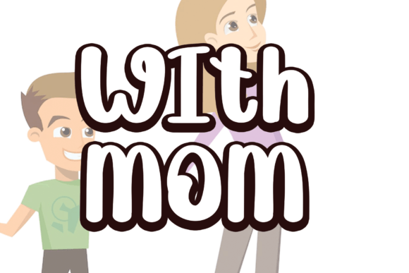 With Mom: A Script Font with Heart